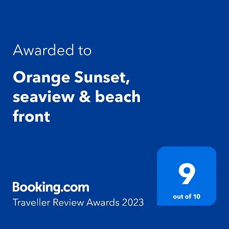 Orange Sunset, Seaview & Front